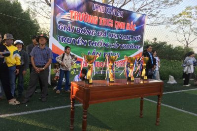 LỄ BẾ MẠC GIẢI BÓNG ĐÁ MINI NAM, NỮ TRUYỀN THỐNG LẦN THỨ VII – TRƯỜNG THCS TỊNH BẮC