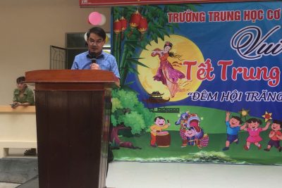 TƯNG BỪNG “ĐÊM HỘI TRĂNG RẰM” TẠI TRƯỜNG THCS TỊNH BẮC