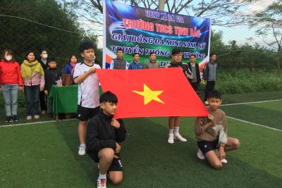 KHAI MẠC GIẢI BÓNG ĐÁ MINI NAM, NỮ TRUYỀN THỐNG CẤP TRƯỜNG LẦN THỨ VII – TRƯỜNG THCS TỊNH BẮC